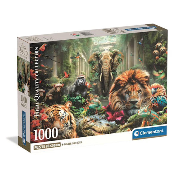 Clementoni Pussel 1000 Pcs Cb Mystic Jungle