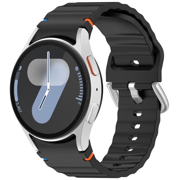 Samsung Watch 7 Wave rem - Sølvspænde (falmebestandig)