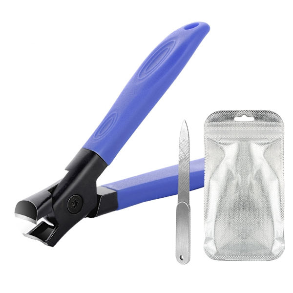 Kraftig nagelklippare för tjocka tånaglar Blue
