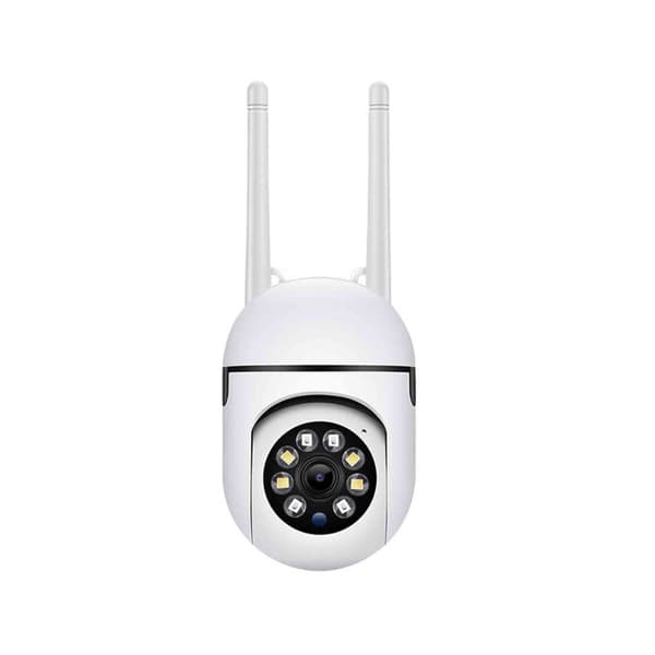 Langaton WiFi-valvontakamera - 360° yönäkö, etä-HD sisä-/ulkovalvonta, yhteensopiva