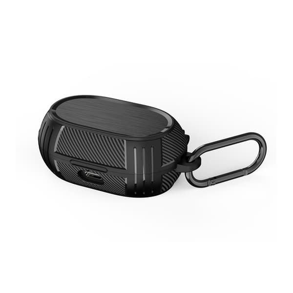 Suojakotelo Jabra Elite 7 Pro/7 Active -kuulokkeille - Musta