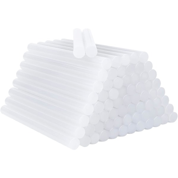 Limpinne för limpistol, 150 stycken 7mm x 100mm limpinne för limpistol, lämplig för limpistol