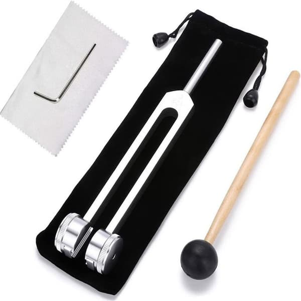 128 Hz Stämgaffel Medicinsk Viktad Biosonics Stämgafflar För Healing Set NY