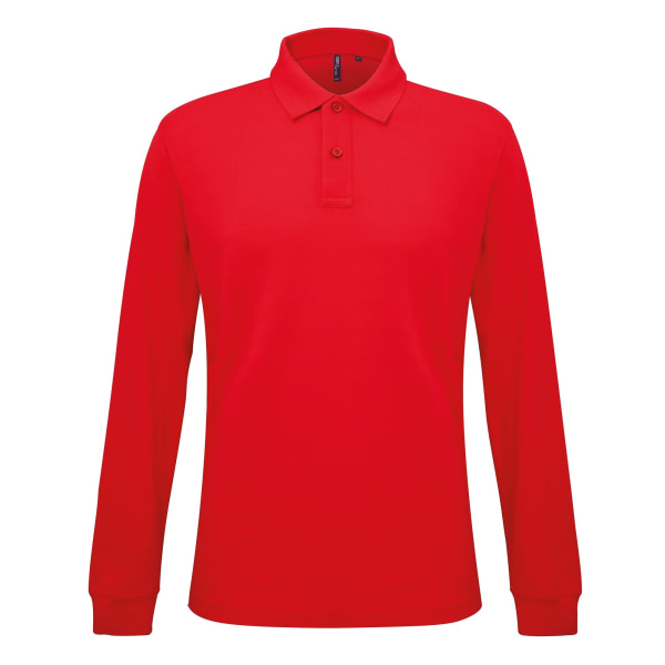 Asquith & Fox Herre Classic Fit Langærmet Polo Shirt M Classi Red