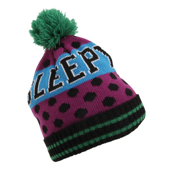 Universal Textiles Barnflickor Slogan Design Winter Bobble Hat One Size Sömnig
