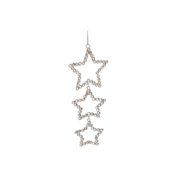 CGB Giftware Cgb Jul Triple Crystal Star Hanging Decoration Prod: H: