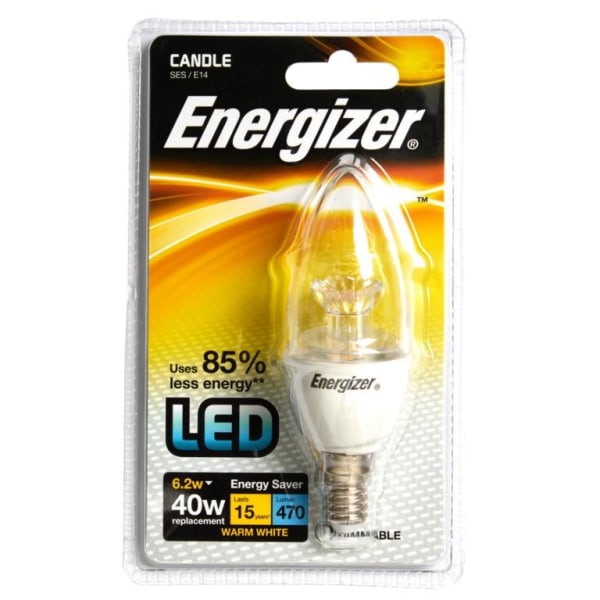 Energizer E14 Ses Ljuslampa One Size Varm Vit