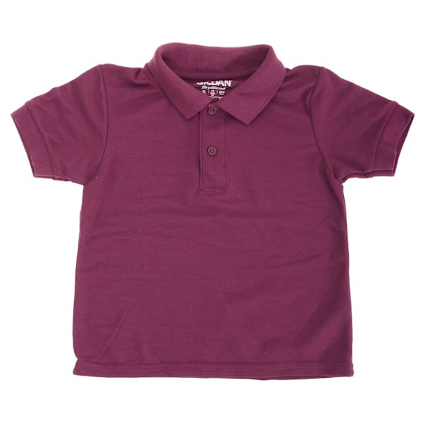 Gildan Dryblend Youth Sport Double Pique Polo Shirt L Rödbrun