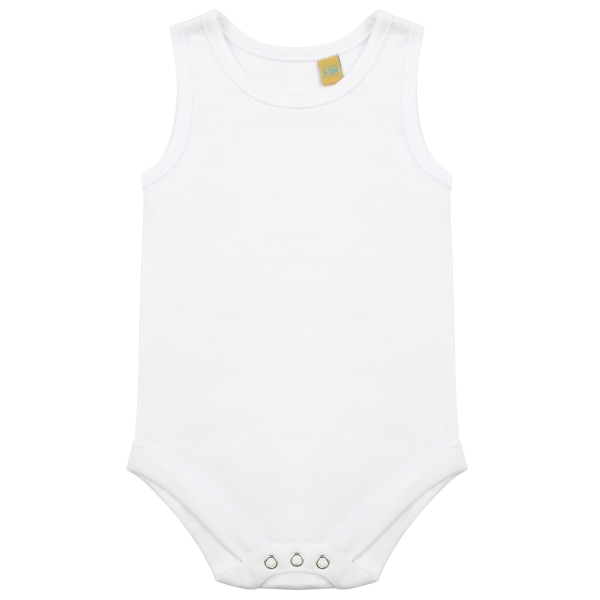 Larkwood Unisex Baby Cotton Bodysuit Vest 0-3 Months Vit