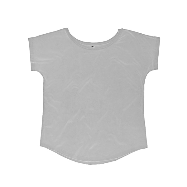 Mantis Kvinnor / Damer Loose Fit Kortärmad T-shirt M Heather Gre