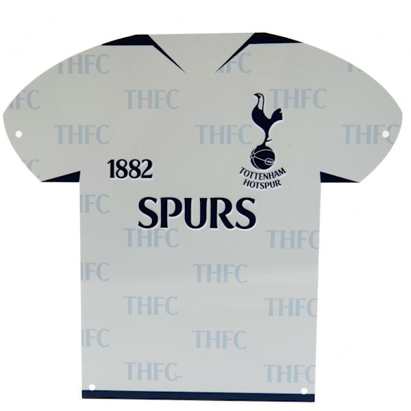 Köp Tottenham Hotspur FC Skjortaformad metallskylt One Size Vit svar |  Fyndiq