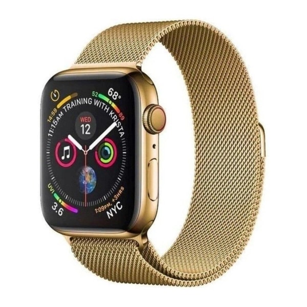 Mobil o Teknik Armbånd Milanese Loop Apple Watch 42/44 Gold
