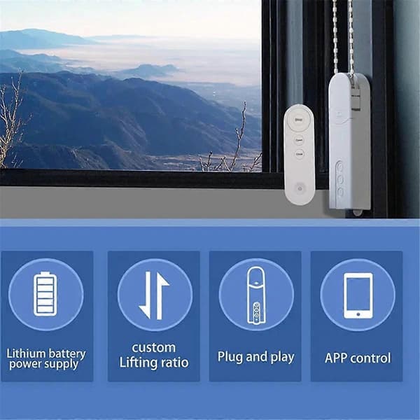 [LCS]Tuya Smart Blind Motor Wifi Automatisk Elektrisk Rullegardin