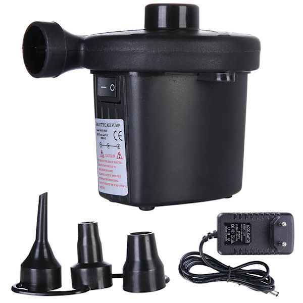 Electric Air Pump for Paddling Pool Fast Inflator Deflator Camp Air Bed Mattress