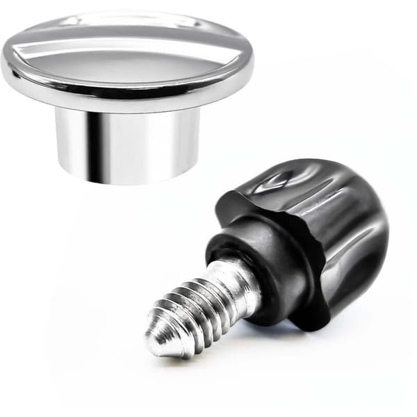 [KK] Navkapsel og festeskrue kompatibel med KitchenAid kjøkkenmaskiner med vippehode på 4,5 og 5 liter.