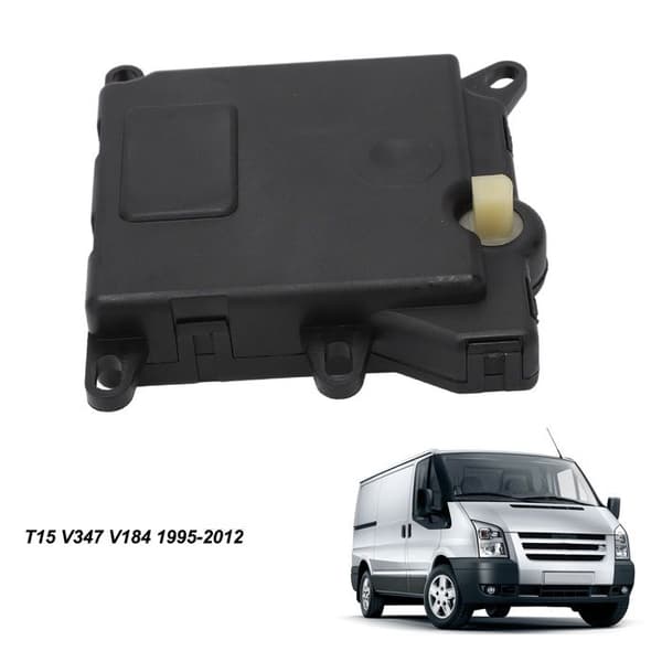 Bil A/C Varme Kontrol Servomotor Aktuator Egnet til Transit T12 T15 V347 1995-2012 95VW-19E616-AD, sort