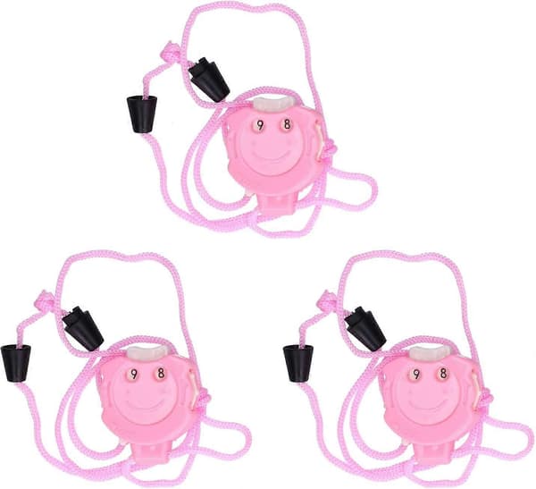 Stickräknare, varvräknare, stickmarkör, virkmärken, virknålsräknare, rosa (LGL)