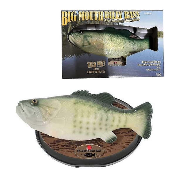 Big Mouth Billy Bass - 15-årsjubileums syngende fisk samleobjekt (LGL)