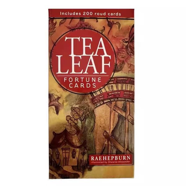 Te-blad Fortune Card Tarot Oracle Card Familie Selskap Brettspill Skjebne Spådom (LGL)