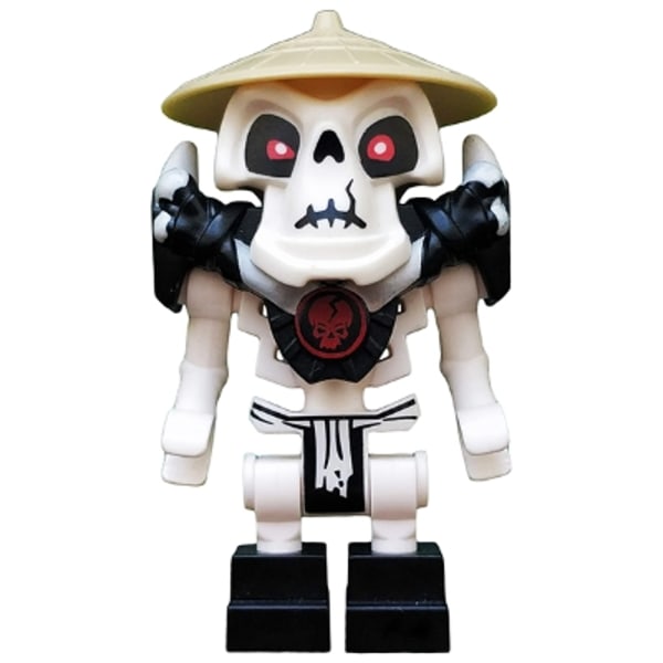 LEGO Ninjago figur - WYPLASH skelett spöke LF24-17 1a12 | Fyndiq
