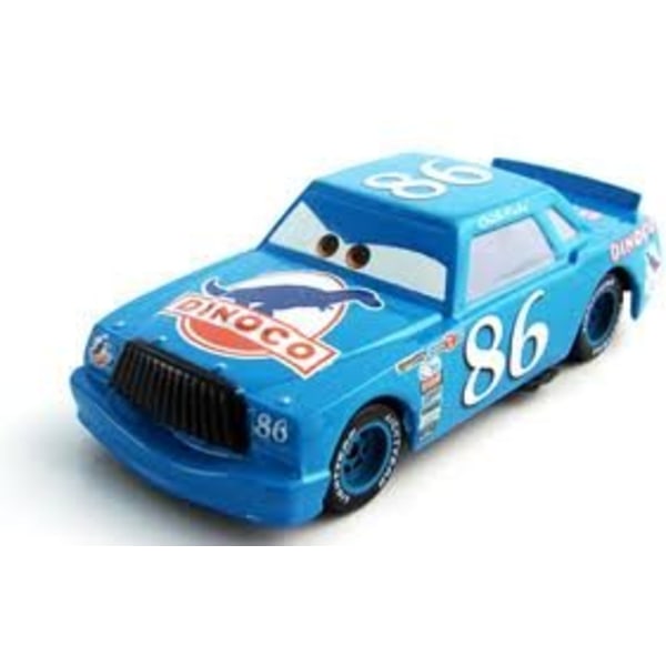 Disney Bilar Pixar Cars Chick Hicks 86 Dinoco Blå