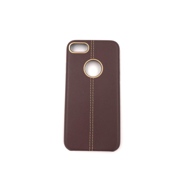 SKALO Detaljeret Cover Til Iphone 7/8 Retro Feel - Flere Farver Brown