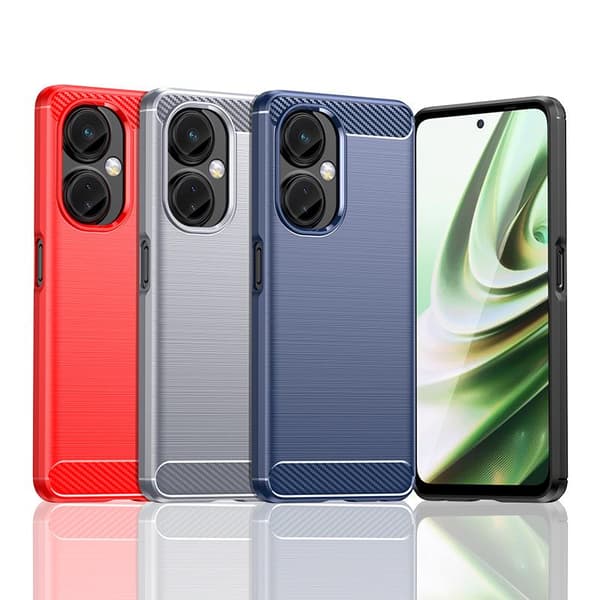 SKALO OnePlus Nord CE 3 Lite 5G Armor Carbon Stødsikker TPU-cover - Vælg farve