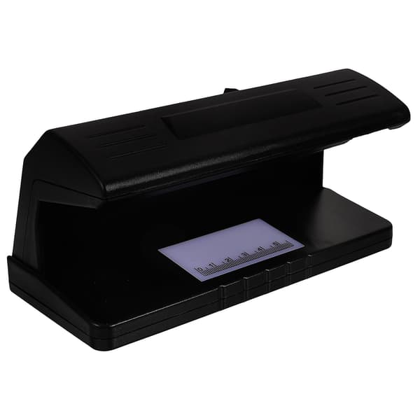 Kannettava setelinilmaisin pieni setelinilmaisin pieni käteisilmaisin toimiston käteisilmaisin (18,3X8,8cm, musta)