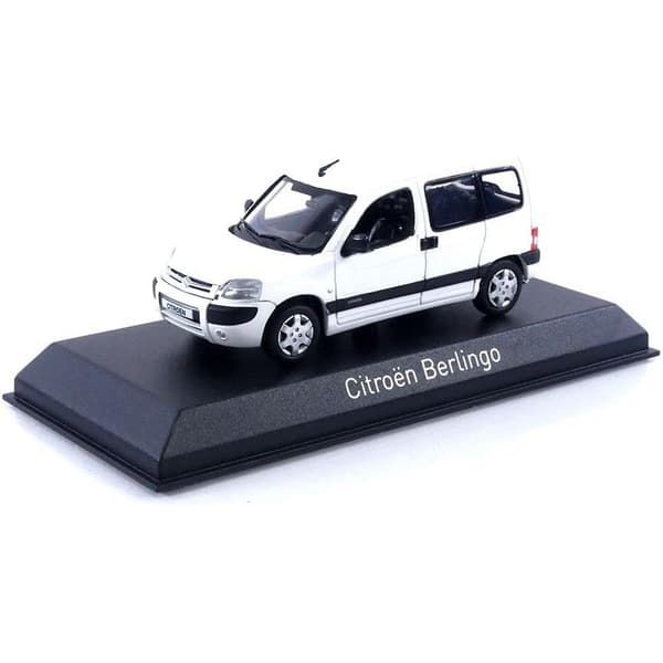 Citroen Berlingo painevalettu pienoismalli 1:43 mittakaavassa valkoinen Norev