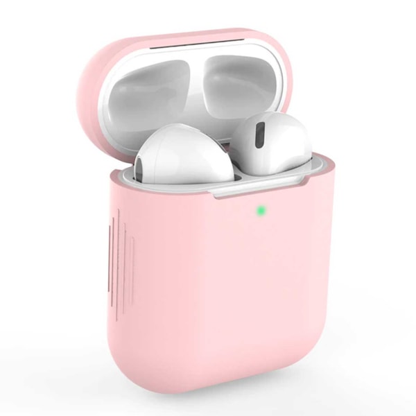 Megabilligt Light Pink Apple Airpods 1/2 Case Shockproof Beskyttelseskasse