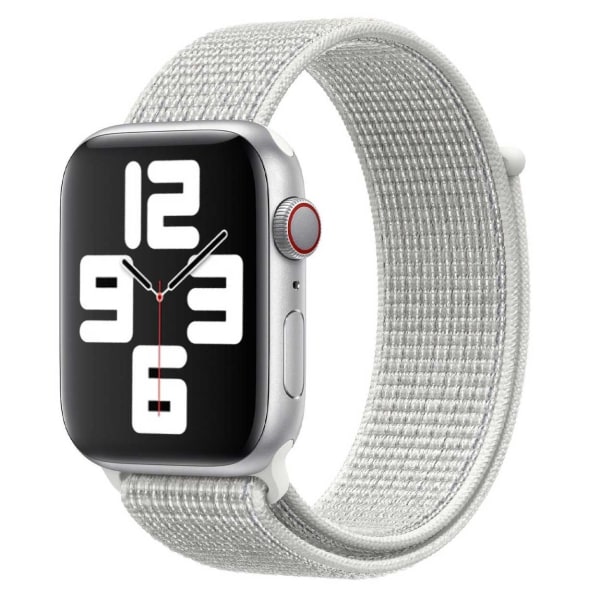 Megabilligt Apple Watch Kompatibel Armbånd 38/40/41 Sportloop Velcro Hvid
