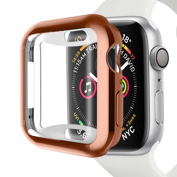 Megabilligt Apple Watch 7 41mm Skall Case Screen Protection Rose Gold