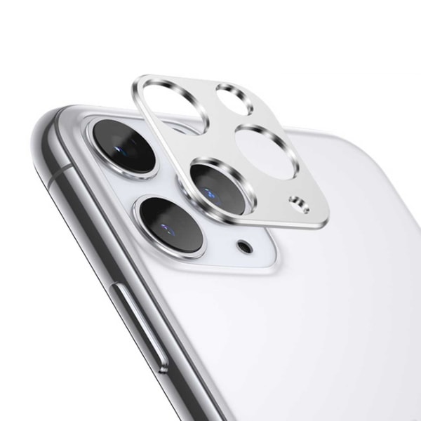 Megabilligt Iphone 11 Pro / Max Objektiv Beskyttelse Til Kamera Sølv