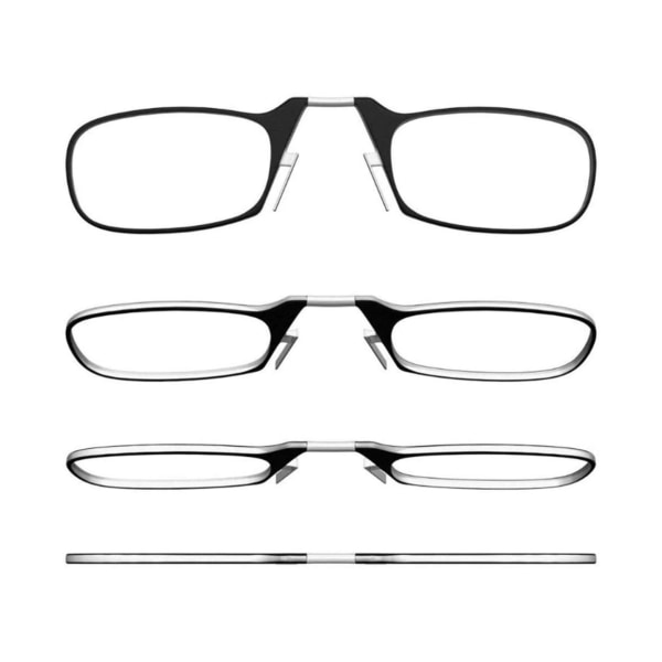 Köp Små Läsglasögon med Självhäftande Fodral för Mobil Styrka 3.0 svart |  Fyndiq