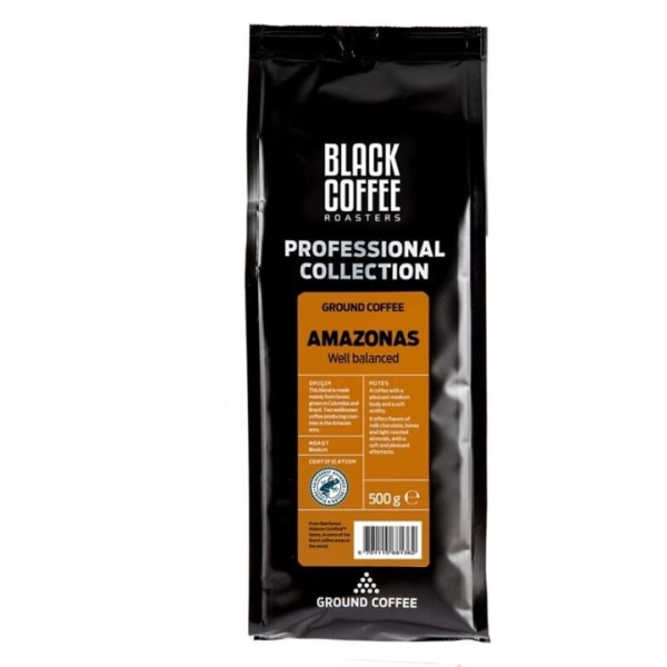 Black Coffee Roasters Malet Kaffe - Amazonas 500g