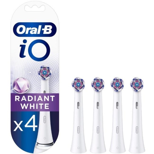 Oral B Børstehoved Io Radiant White 4stk
