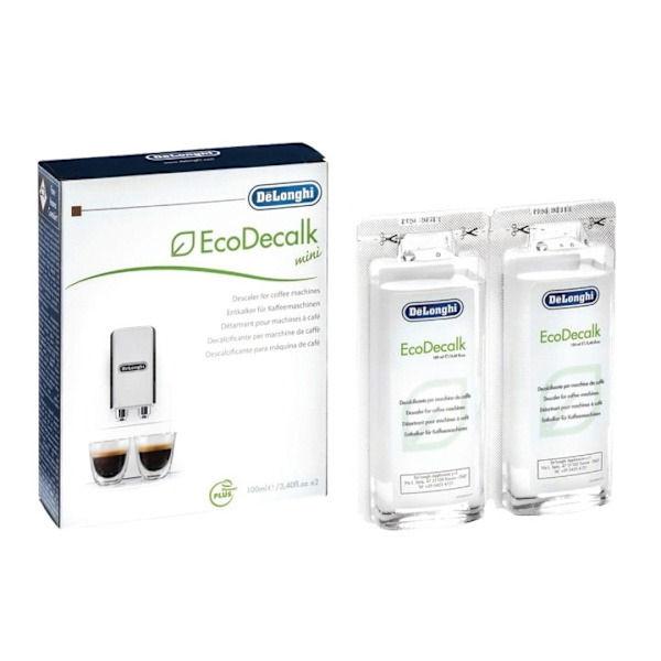 Delonghi EcoDecalk avkalkning för kaffemaskiner 2 x 100 ML (5513296011)