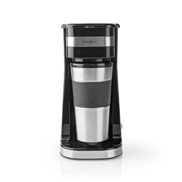 Nedis Kaffemaskine Til En Kop | Dobbelt Væg Rejsekrus 0,42 L