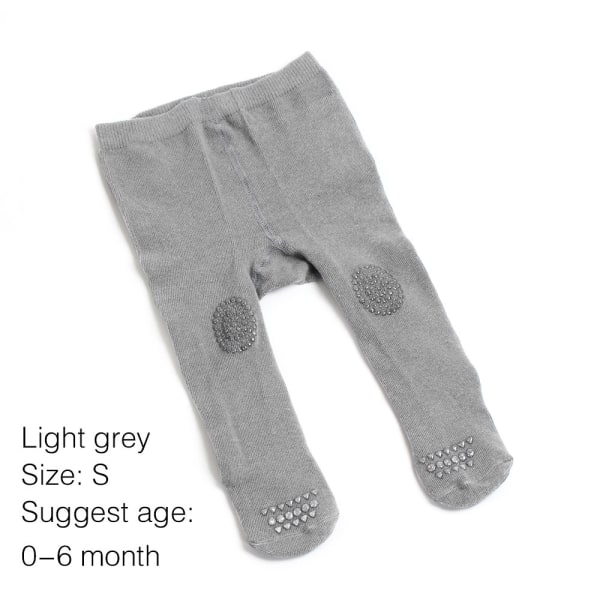 6-24month Baby Tights Pantyhose Diamond Light Grey S
