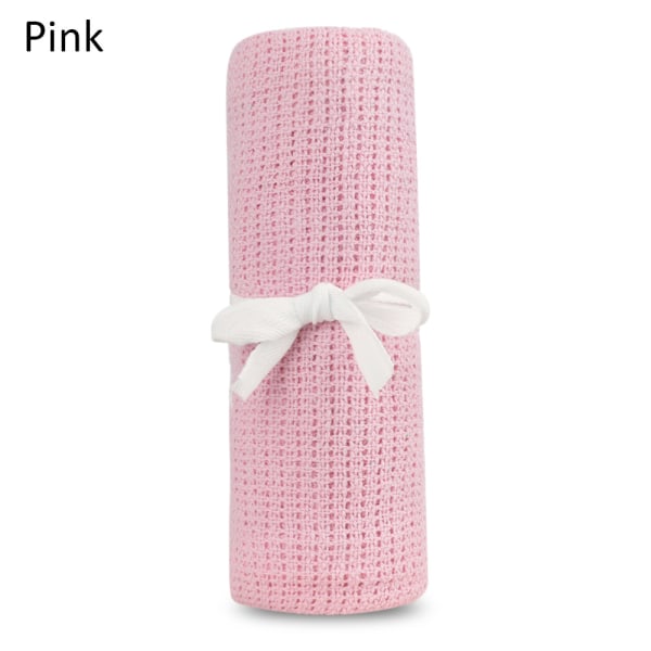 Baby Blankets Sleeping Sheet Newborn Swaddle Pink