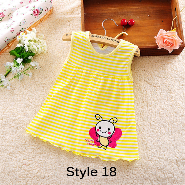 Baby Girl Dress Cotton Princess A-line Style 18