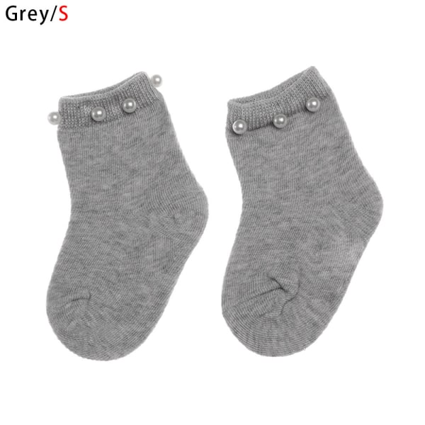Baby Socks Children Floor Sock Ankle Grey S