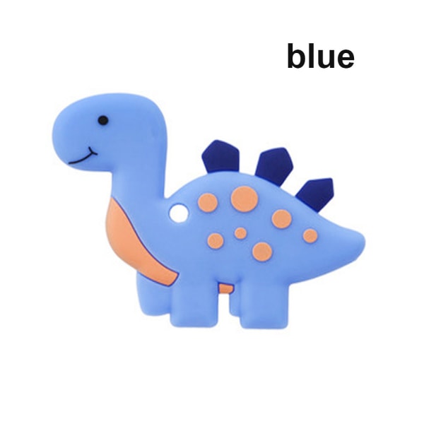 Baby Teethers Bite Toys Dinosaur Blue