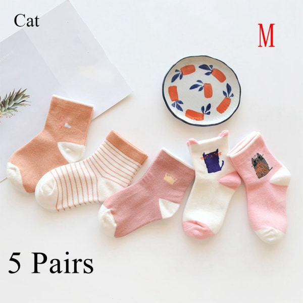 Children's Socks Ankle Sock Cotton Cat-m