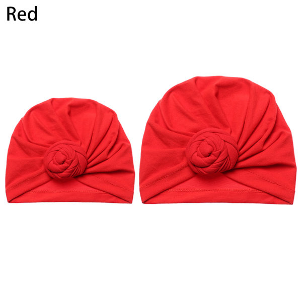 Parent-child Hat Beanie Warm Cap Red