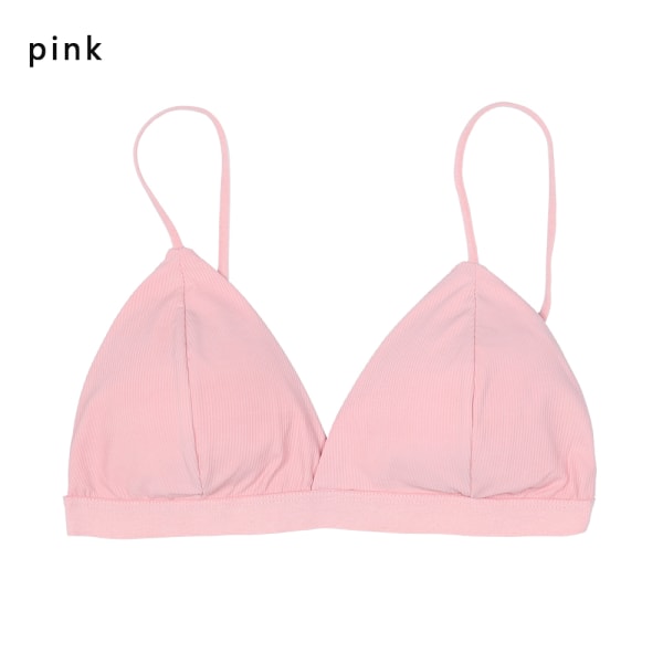 Thread Bras Seamless Underwear Push Up Bra Pink