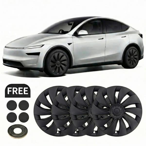 4-Pack Tesla Model Y Juniper 2025–2026 19" Navkapslar Fälgkåpor 4-Pack – Wheel Cover Hubcap
