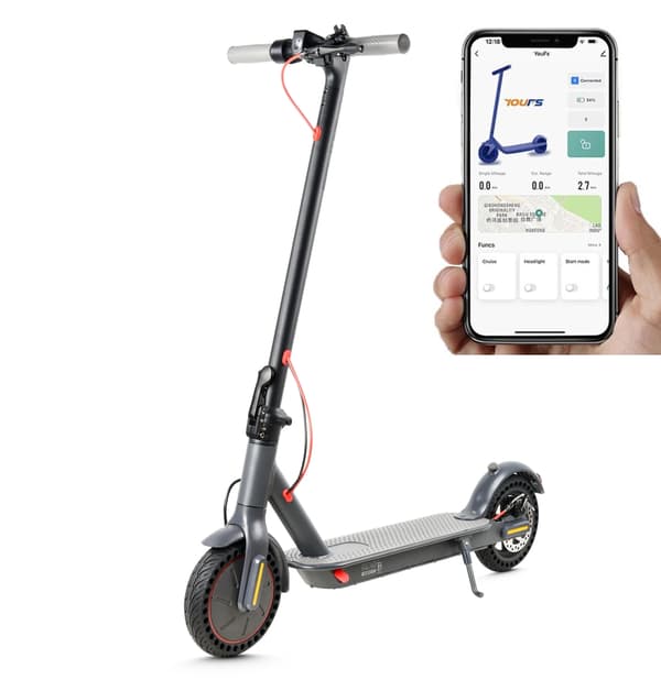 MANKEE 2025 KickScooter - Sähköpotkulauta, 30 km/h sähköpyörä potkulauta