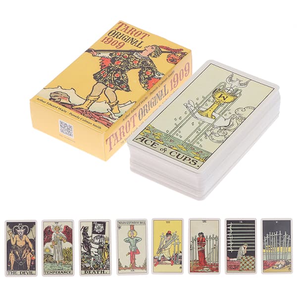 Tarot Original 1909 Kortspil 1909 Rider Waite Smith Tarot Brætspil Multicolor one size