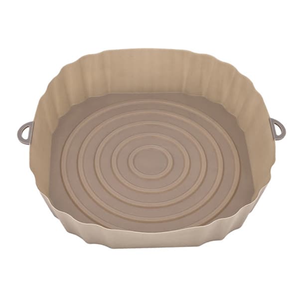 18 cm Airfryer Silikone Gryde Airfryer Kurv Indlæg Non-Stick Ov Brun